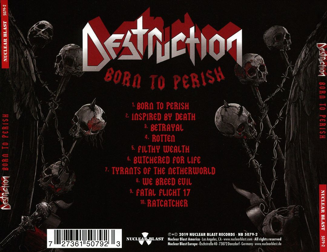 Born to Perish cover art