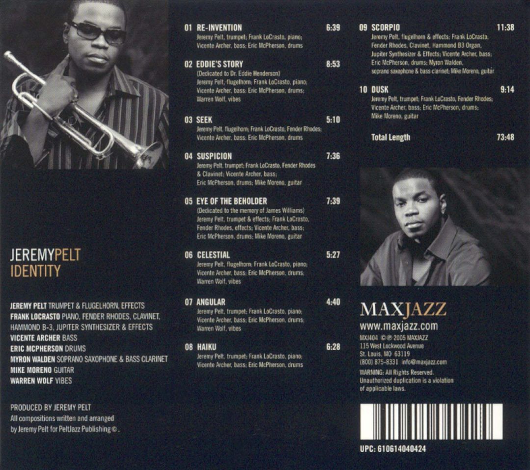 Identity cover art