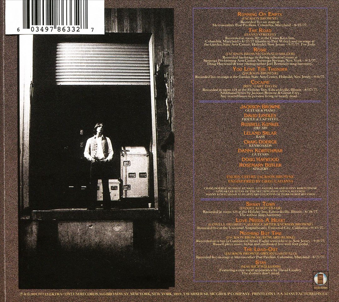 Running on Empty cover art