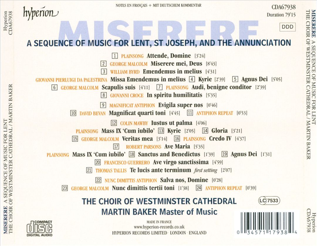 Miserere cover art
