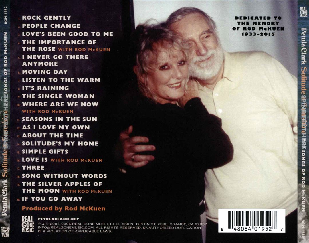 Solitude & Sunshine: The Songs of Rod Mckuen cover art