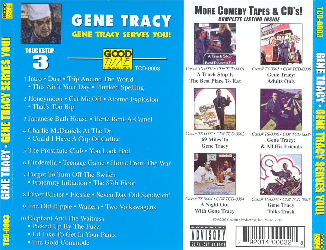 Truck Stop, Vol. 3, Gene Tracy Serves You! cover art