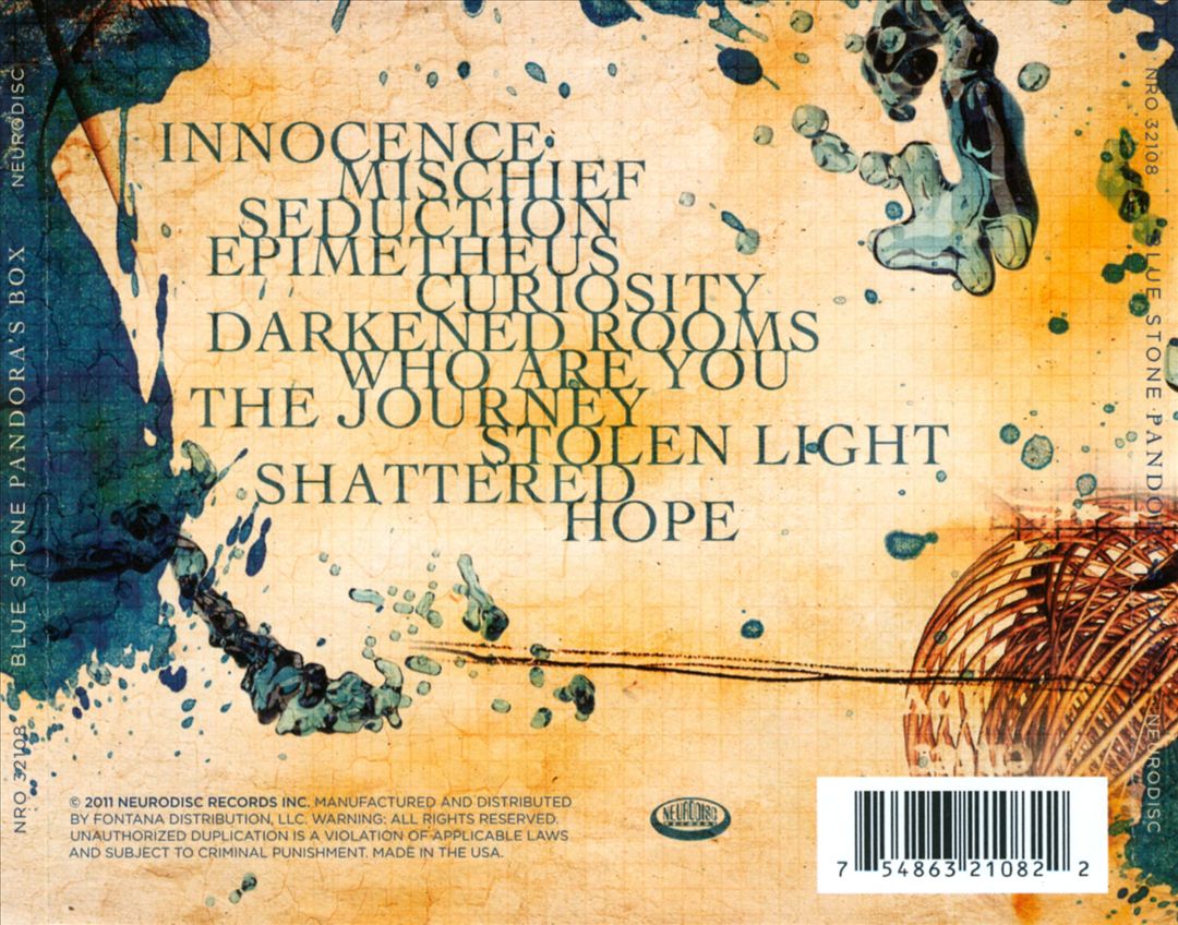 Pandora's Box cover art