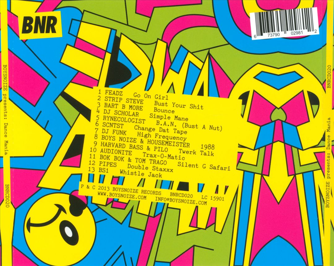 Dance Mania cover art