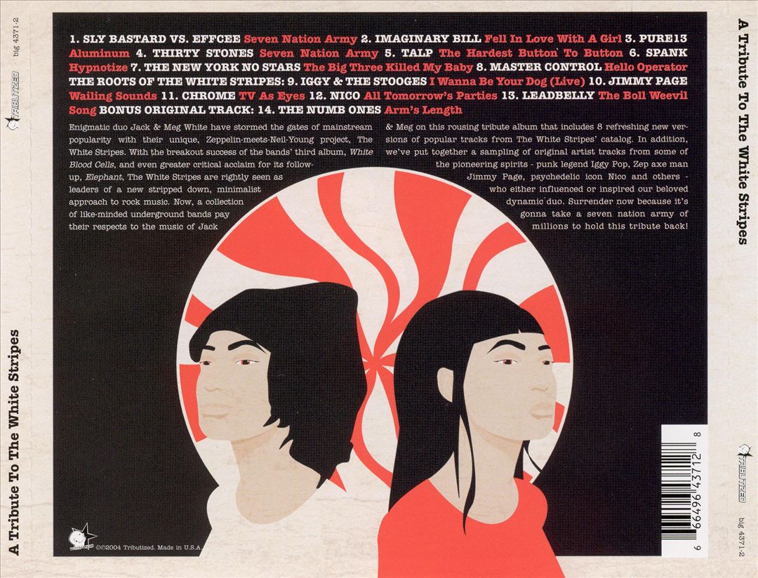 Tribute to the White Stripes cover art