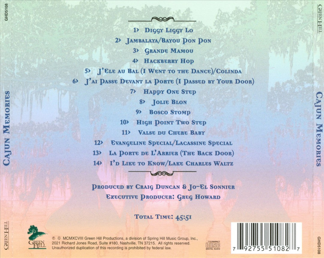 Cajun Memories cover art