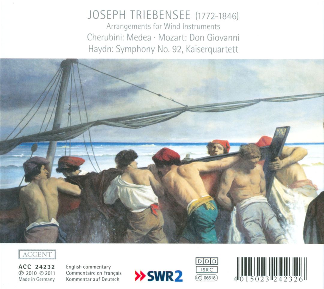 Josef Triebensee: The Art of Arrangement cover art