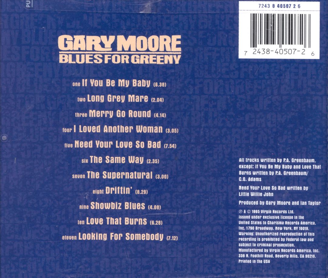 Blues for Greeny cover art