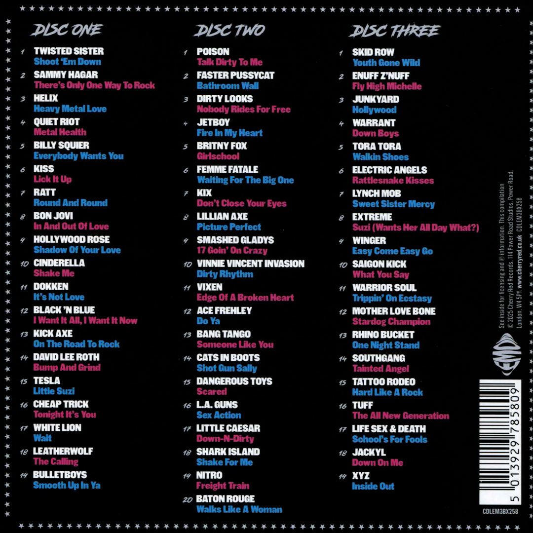 Young & Wild: A Decade of American Glam Metal cover art