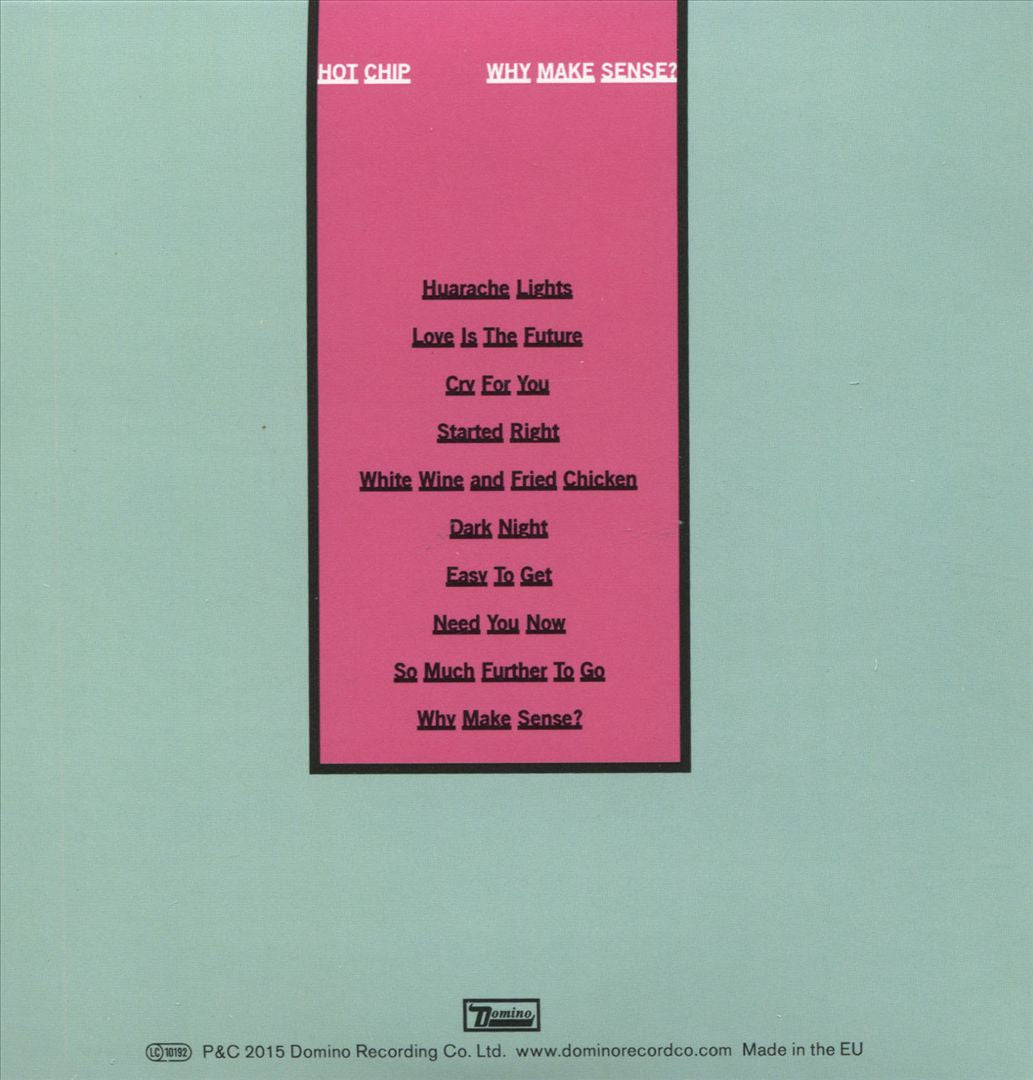 Why Make Sense? cover art