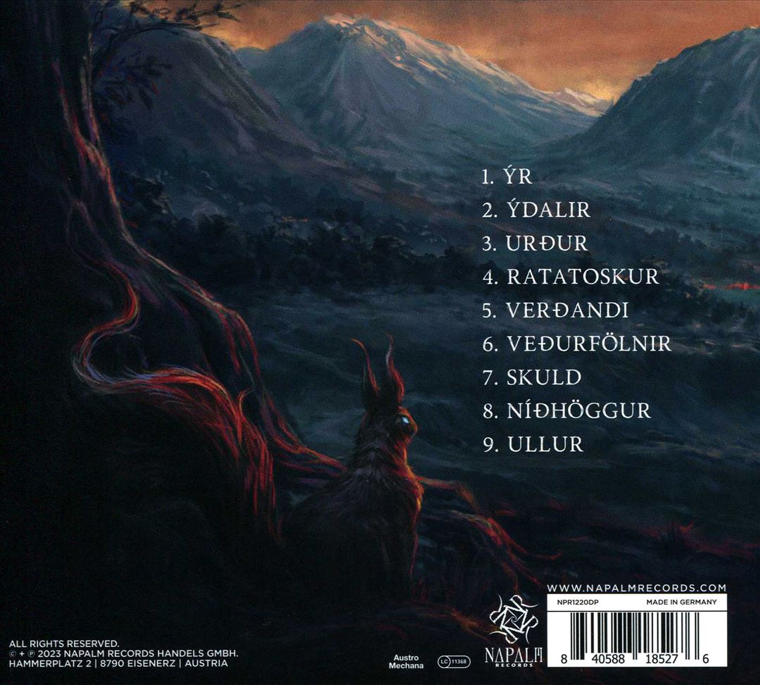 Ydalir cover art
