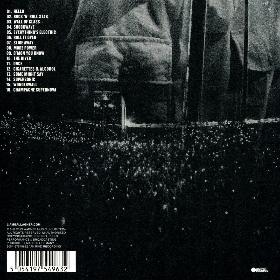 Live at Knebworth '22 cover art