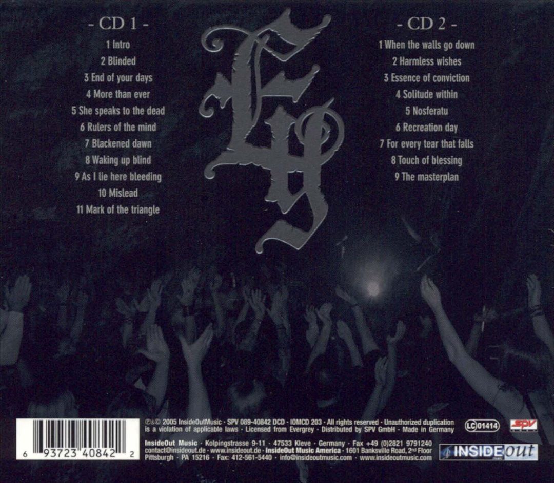 Night to Remember: Live 2004 cover art