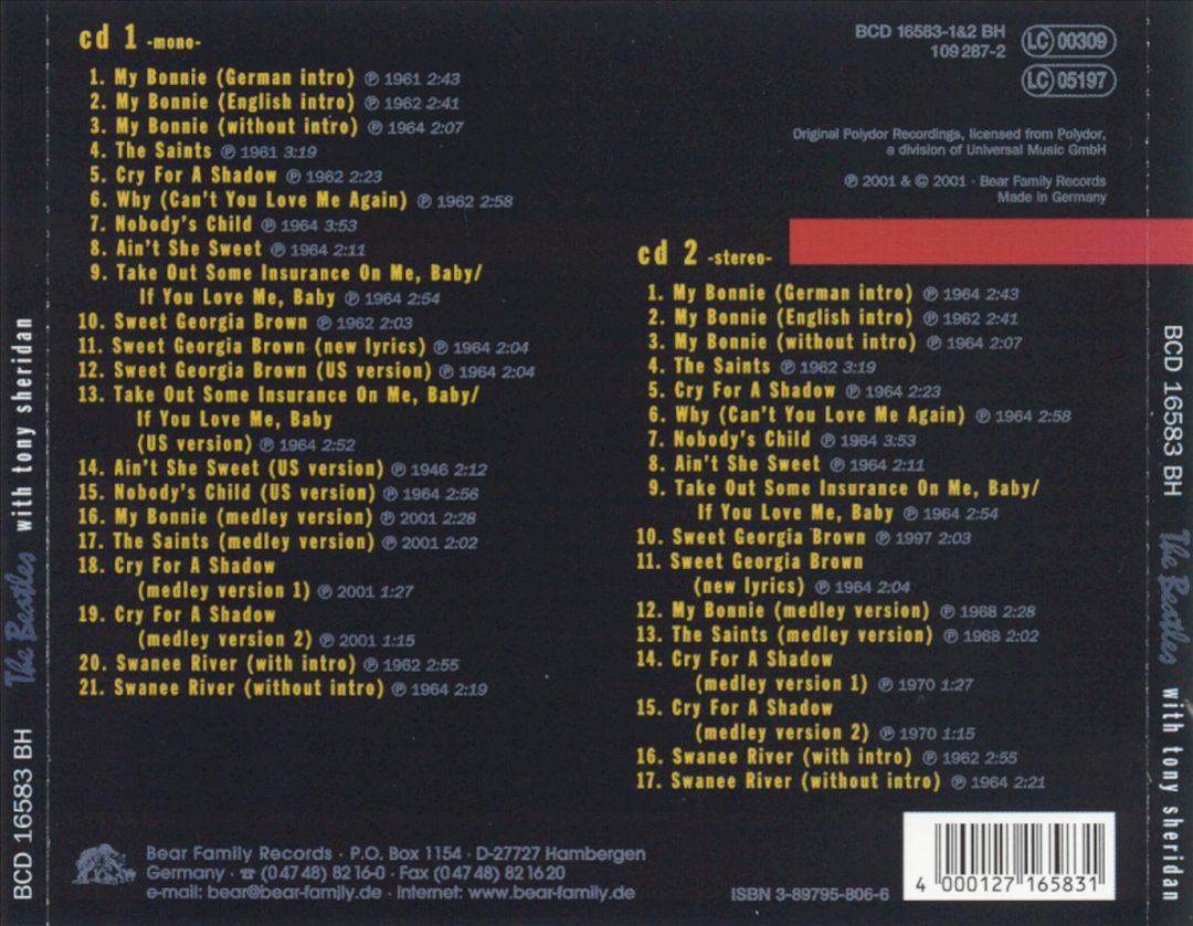 Beatles Bop: Hamburg Days cover art
