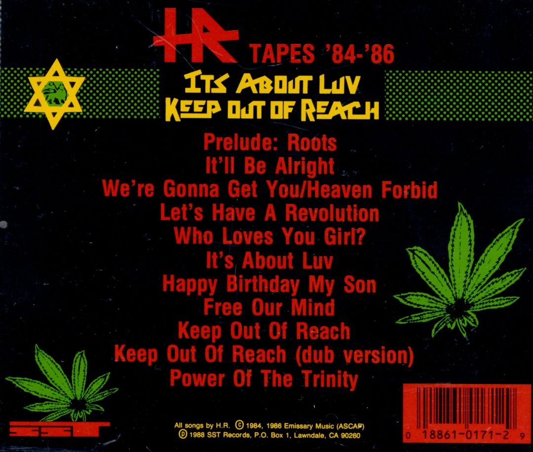HR Tapes 84-86 cover art