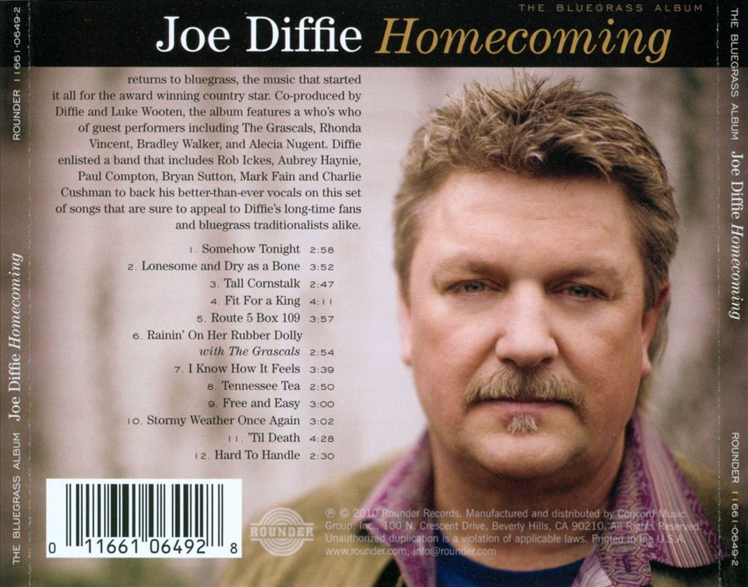 Homecoming: The Bluegrass Album cover art