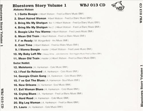 Blues Town Story, Vol. 1 cover art