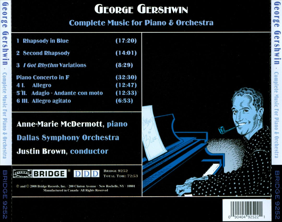Gershwin: Complete Music for Piano & Orchestra cover art