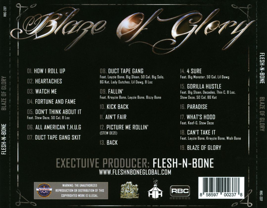 Blaze of Glory cover art