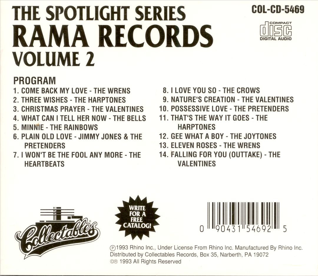 Spotlite on Rama Records, Vol. 2 cover art
