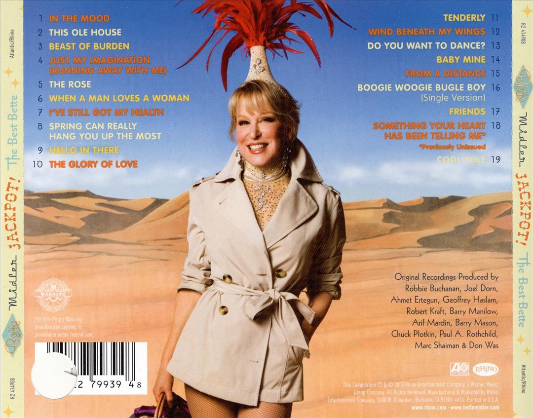 Jackpot: The Best Bette cover art