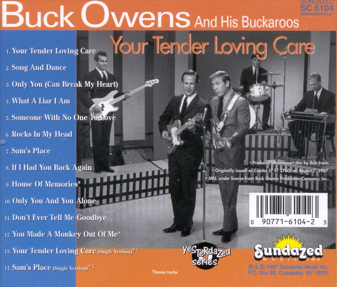 Your Tender Loving Care cover art