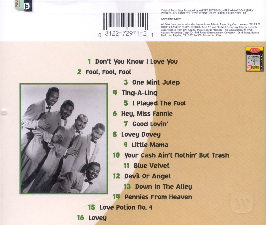Very Best of the Clovers cover art