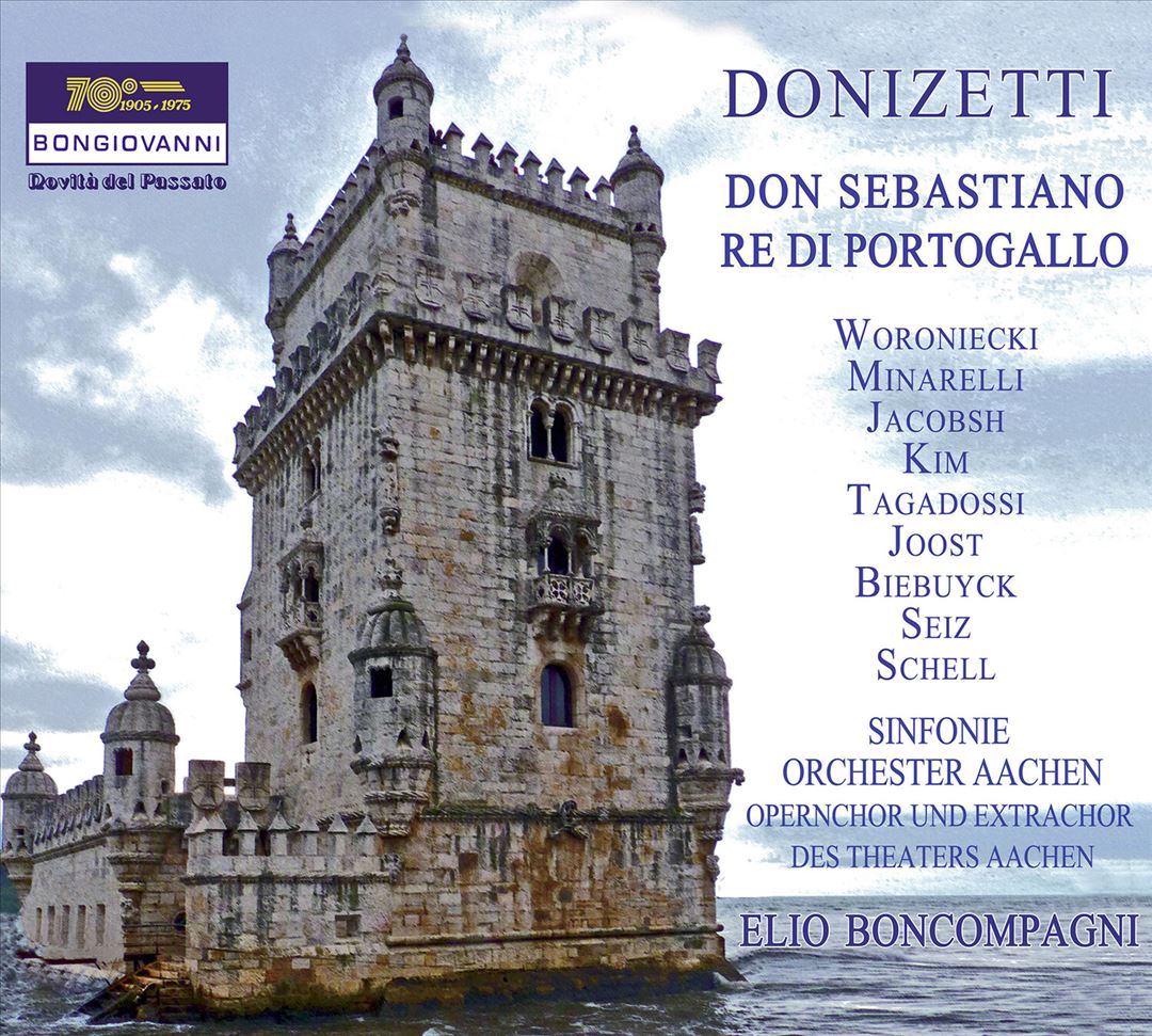 Donizetti: Don Sebastiano, Re di Portogallo cover art