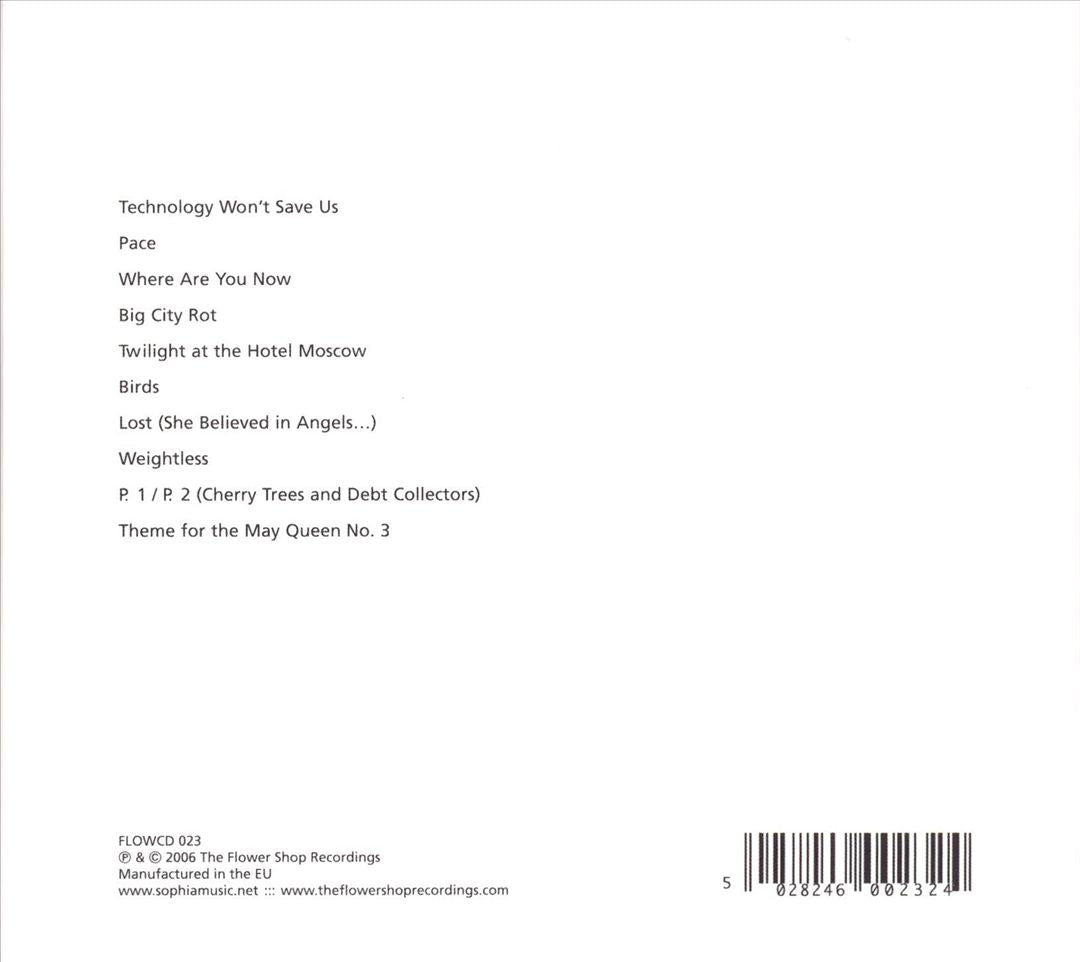 Technology Won't Save Us cover art