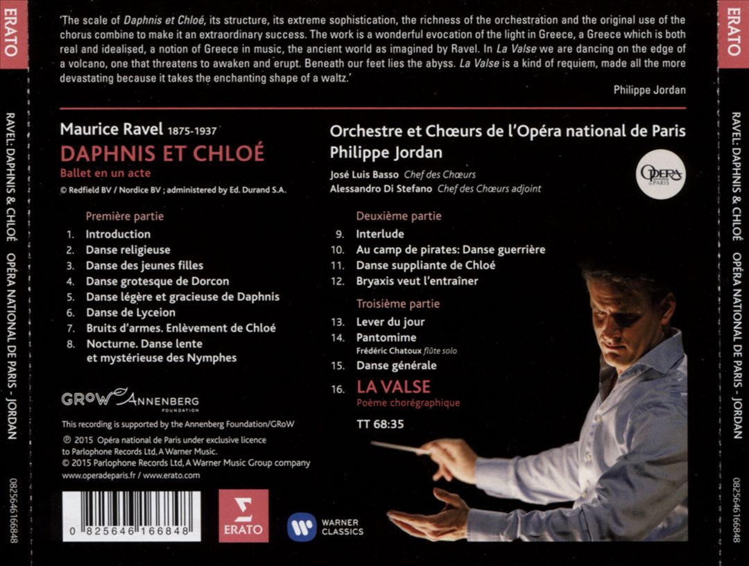 Ravel: Daphnis et Chloé; La Valse cover art