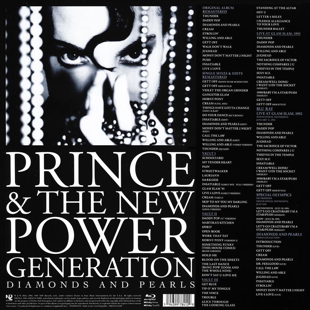 Prince & New Power Generation - Diamonds And Pearls cover art