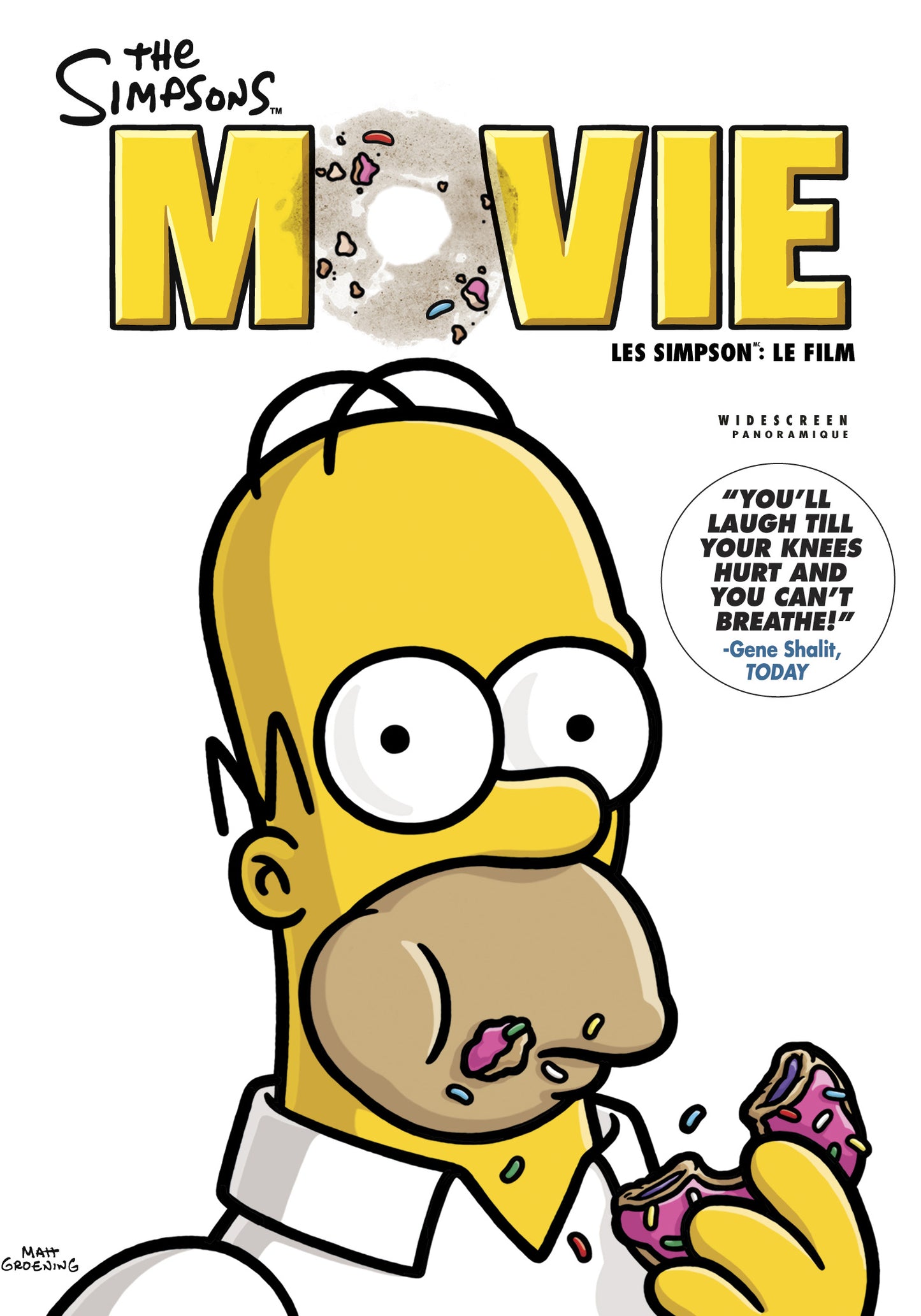 Simpsons Movie cover art