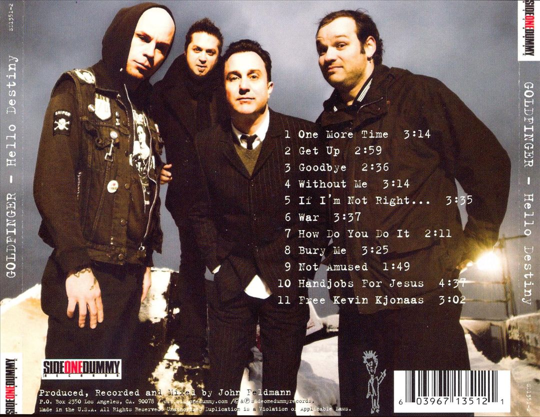 Hello Destiny... cover art