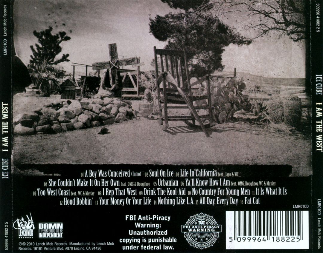I Am the West cover art