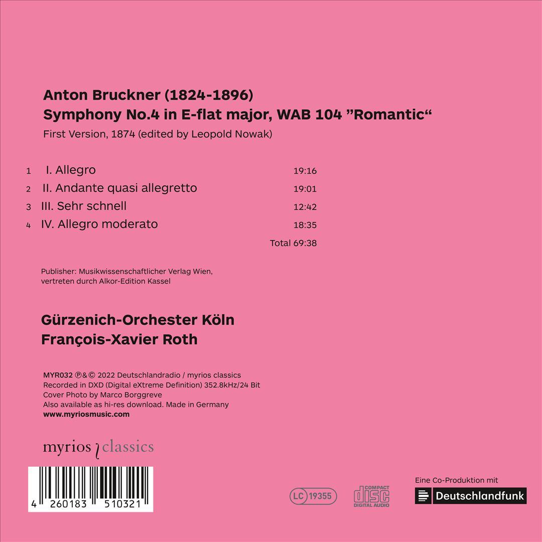 Bruckner 4 cover art