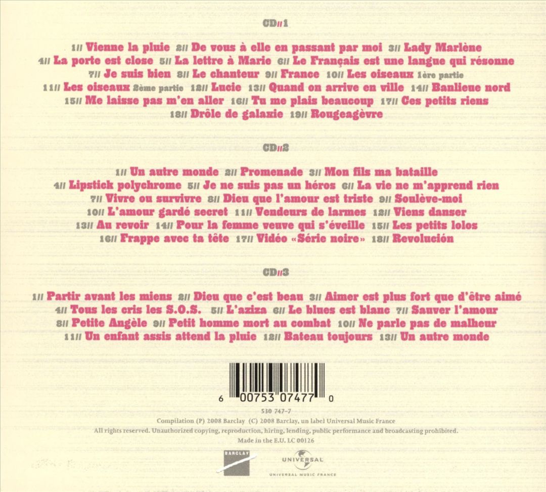 50 Plus Belles Chansons cover art