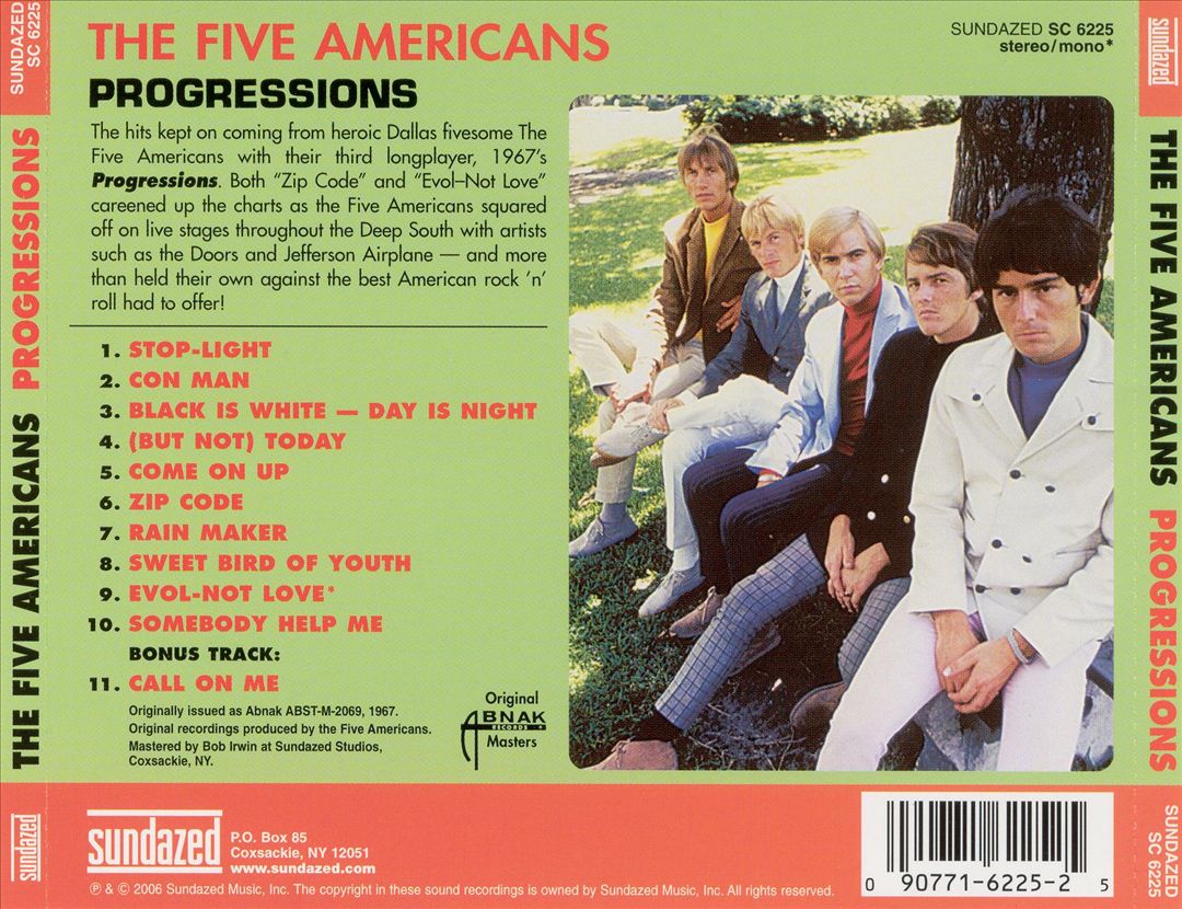 Progressions cover art