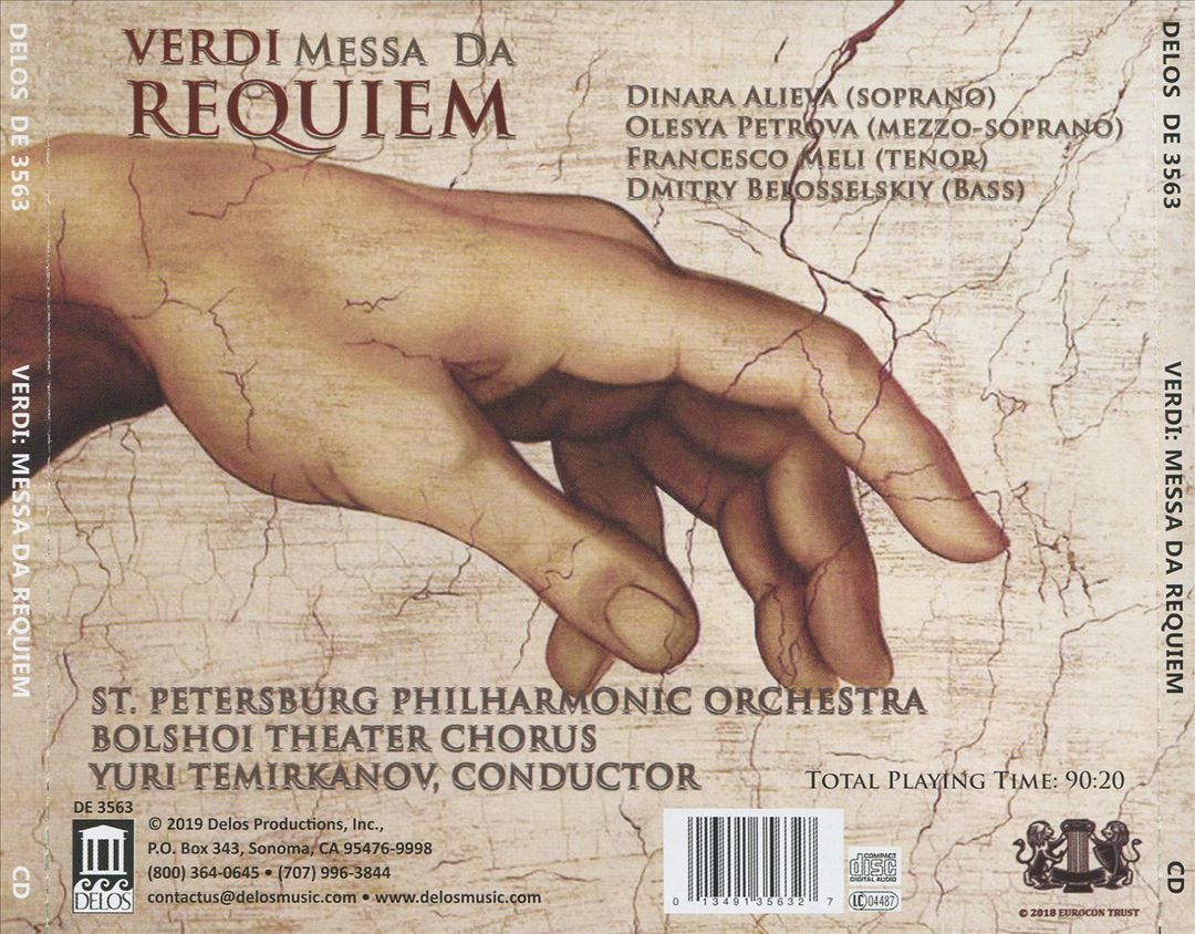 Verdi: Messa Da Requiem cover art
