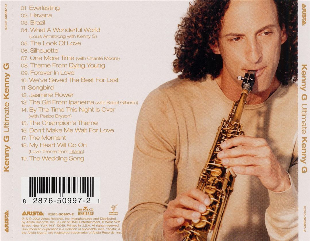 Ultimate Kenny G cover art