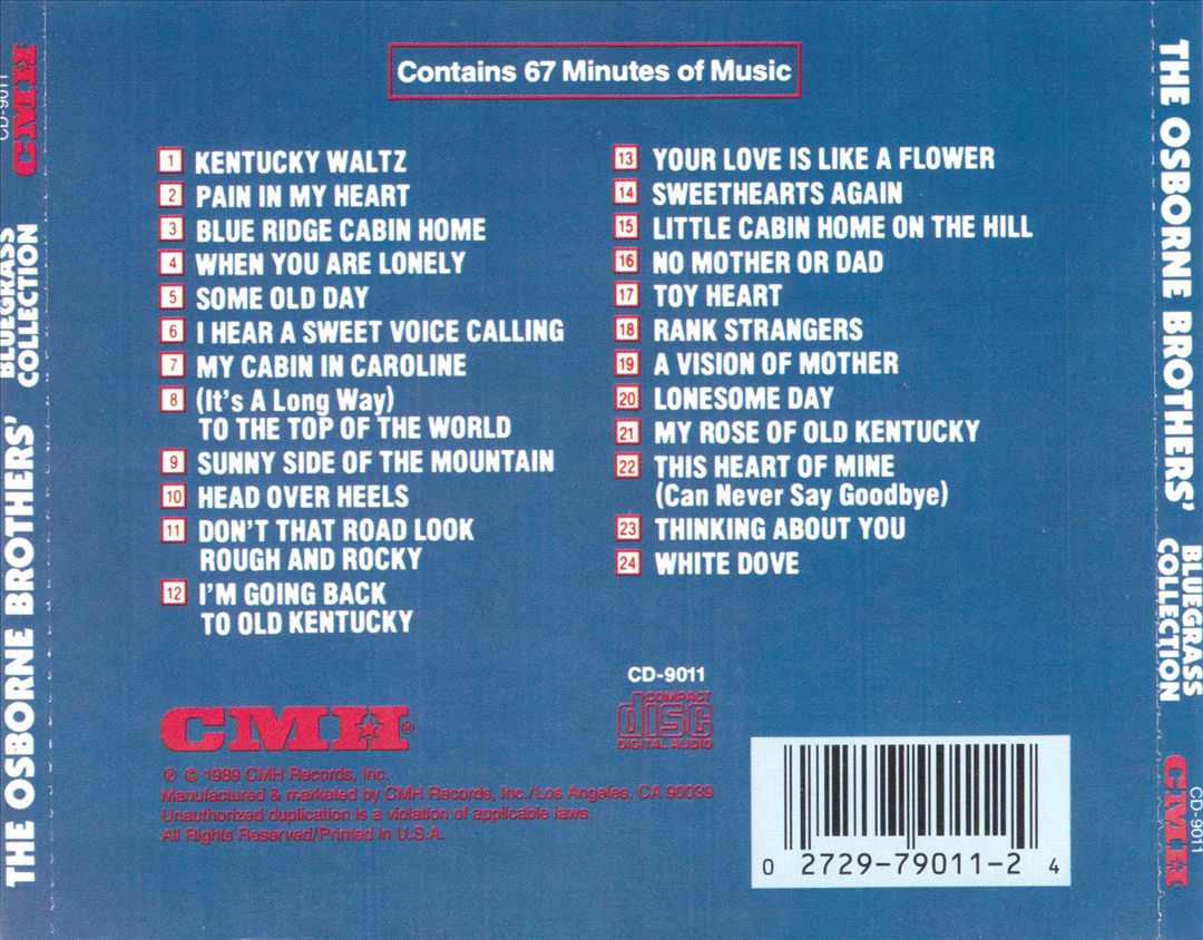 Bluegrass Collection cover art