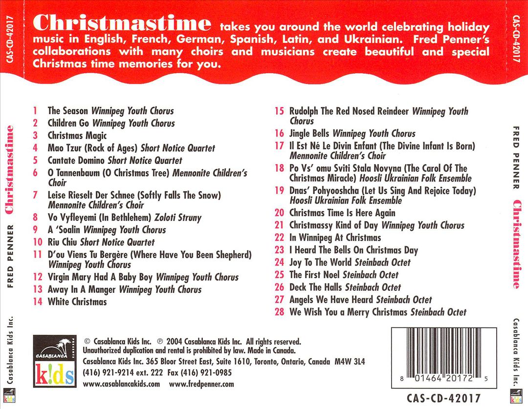 Christmastime cover art