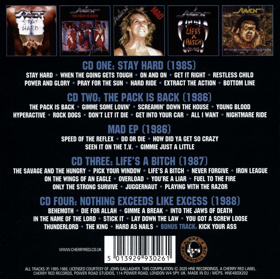 Screamin' Down the House 1985-1988 cover art