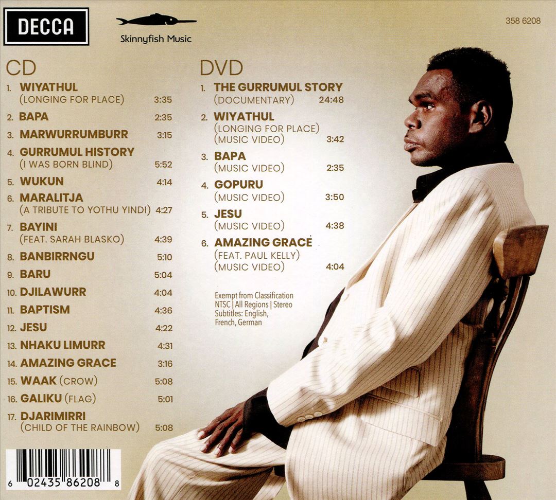Gurrumul Story cover art