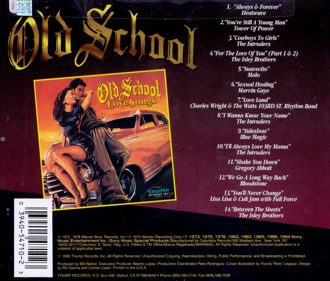 Old School Love Songs cover art