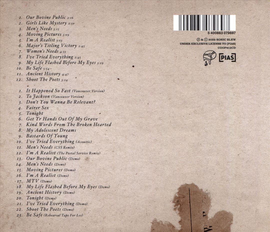 Men's Needs, Women's Needs, Whatever cover art