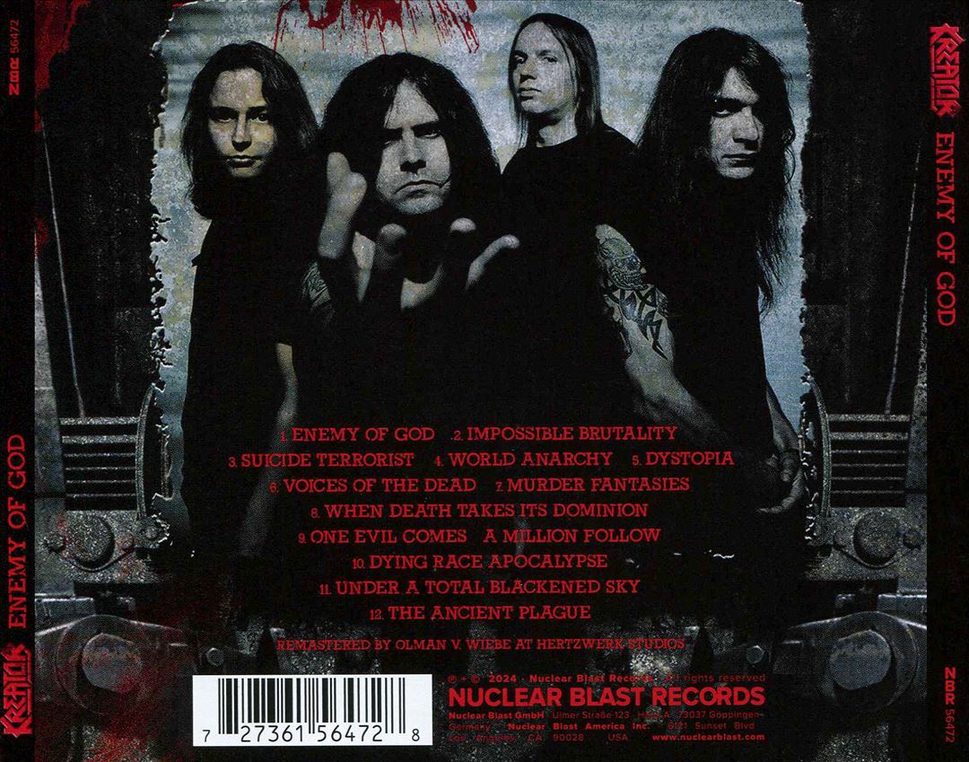 Enemy of God cover art