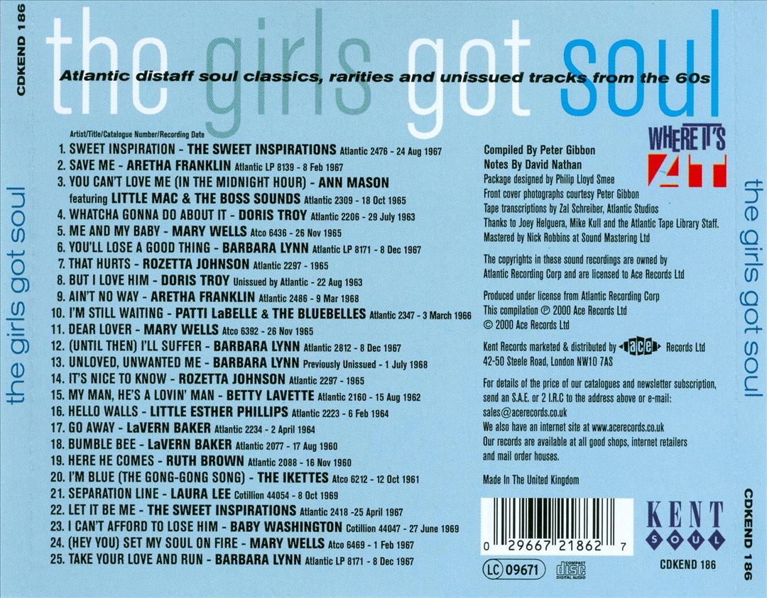 Girls Got Soul cover art