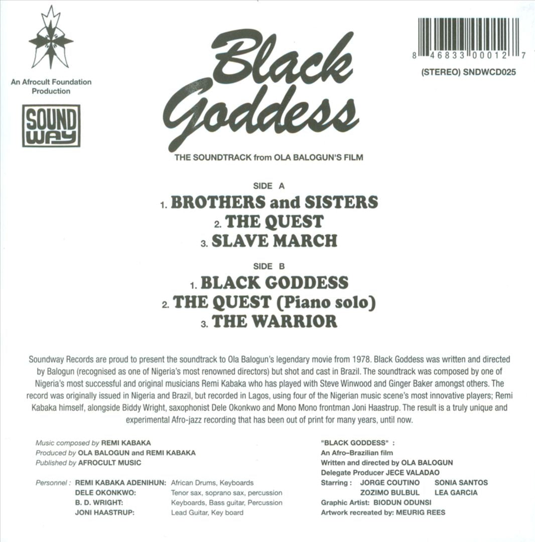 Black Goddess cover art