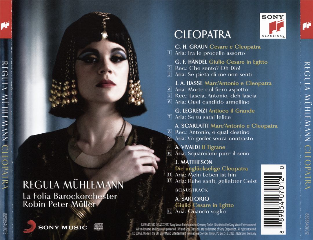 Cleopatra: Baroque Arias cover art