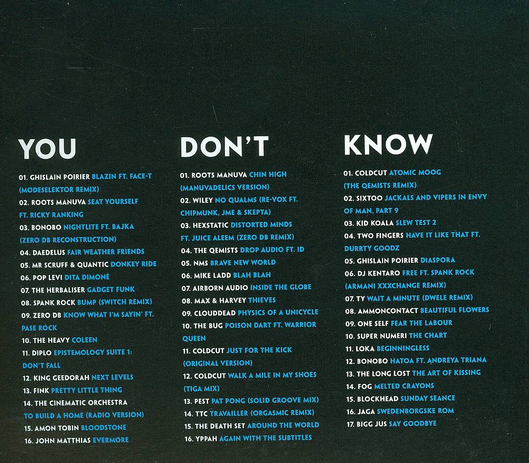 You Don't Know: Ninja Cuts cover art